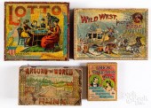 GROUP OF BOARD GAMES AND PUZZL