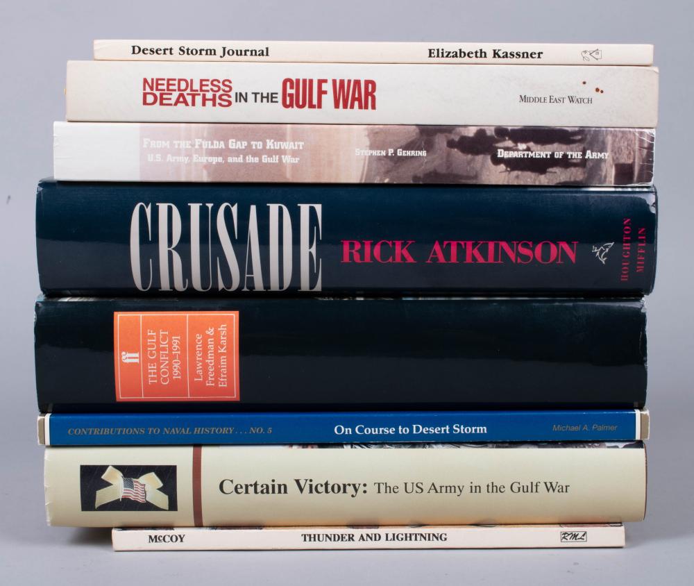 GROUP OF BOOKS ABOUT THE GULF
