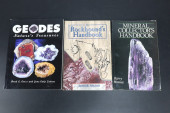 GROUP OF BOOKS, GEODES NATURE'