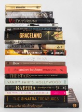 GROUP OF BOOKS OF CELEBRITY IN