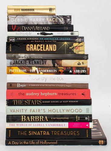 GROUP OF BOOKS OF CELEBRITY