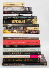 GROUP OF BOOKS OF CELEBRITY IN