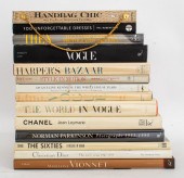 GROUP OF BOOKS OF COUTURE AND