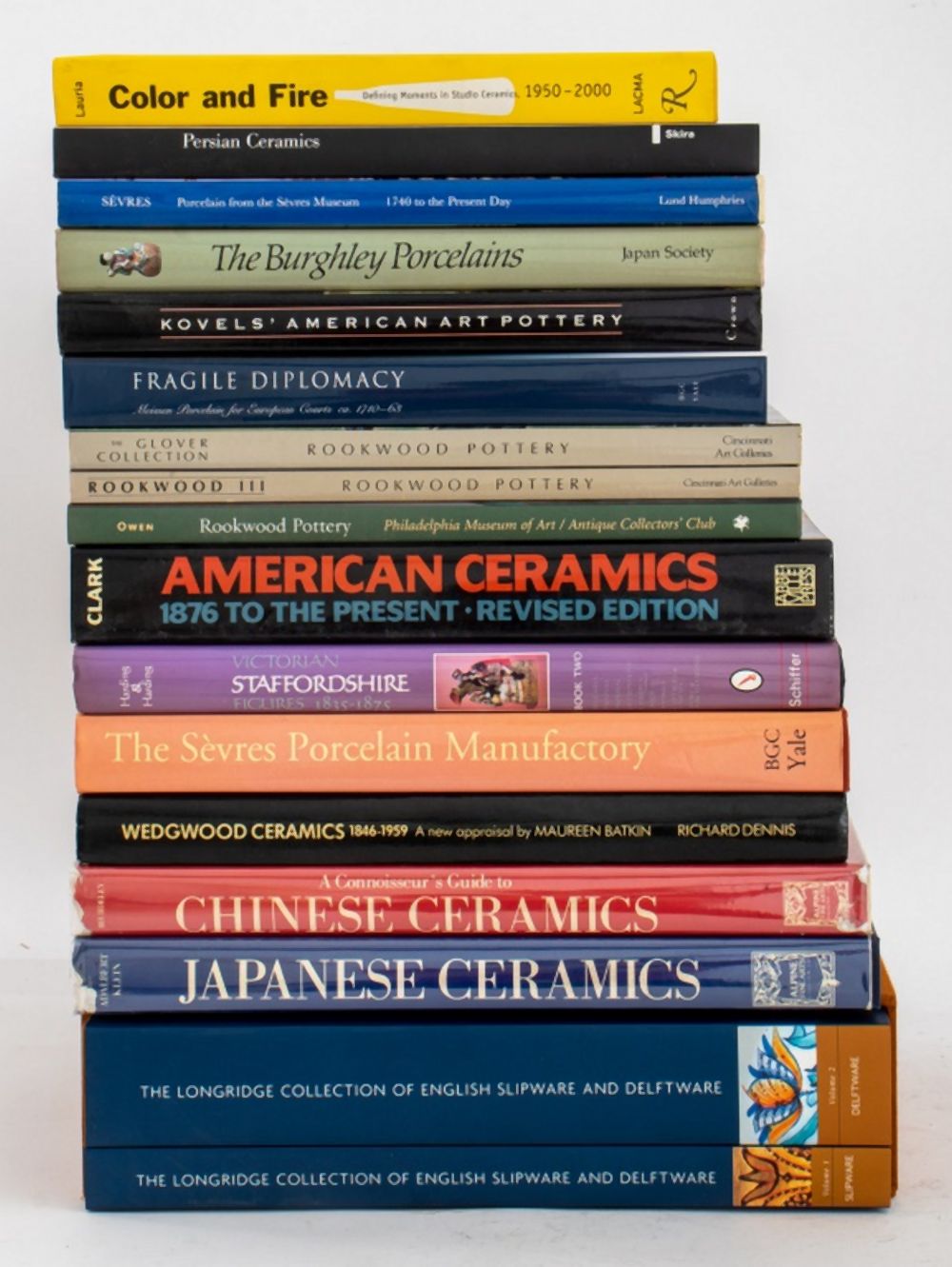 GROUP OF BOOKS OF PORCELAIN &