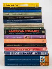 GROUP OF BOOKS OF PORCELAIN &A
