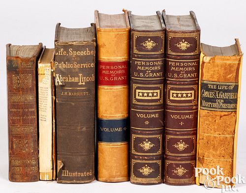 GROUP OF BOOKS OF US