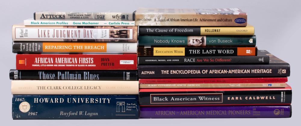 GROUP OF BOOKS ON AFRICAN