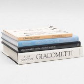 GROUP OF BOOKS ON ALBERTO GIAC
