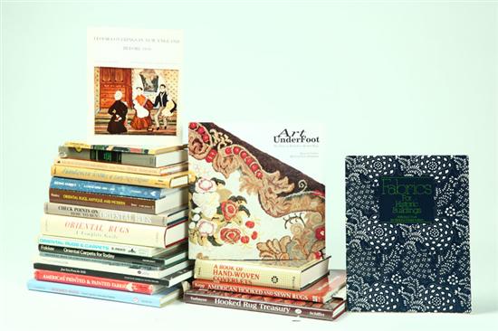GROUP OF BOOKS ON ANTIQUE RUGS