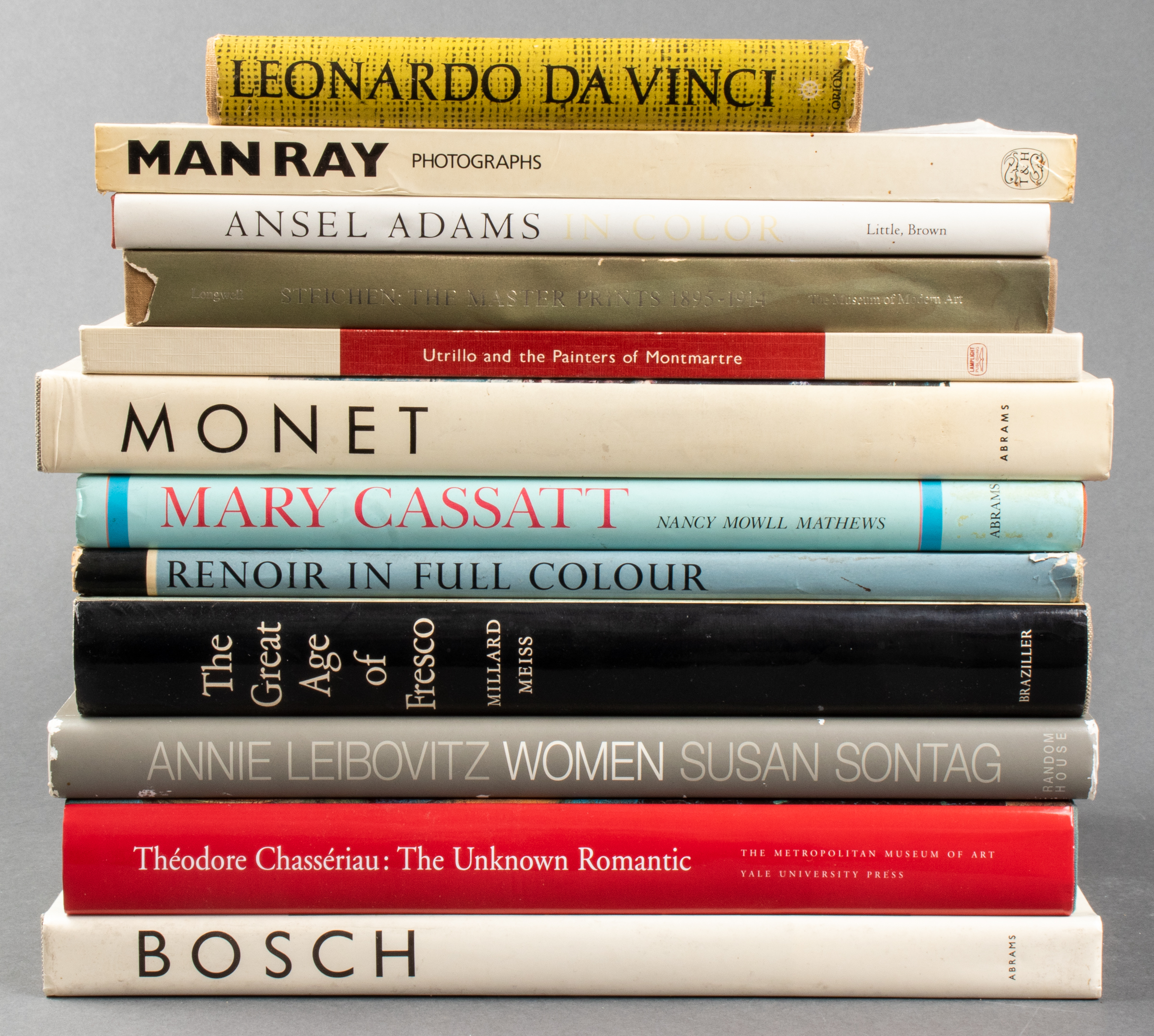 GROUP OF BOOKS ON ART AND
