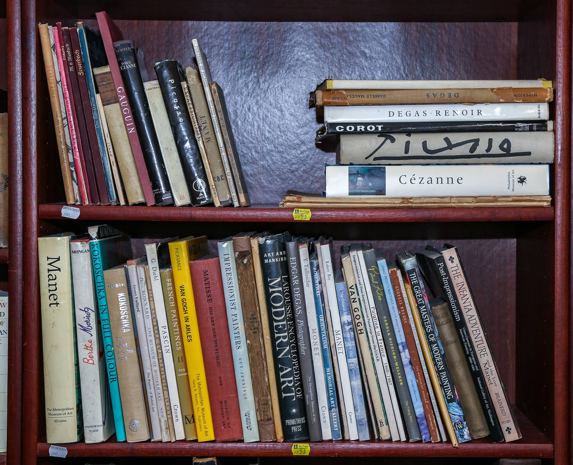GROUP OF BOOKS ON EUROPEAN ART