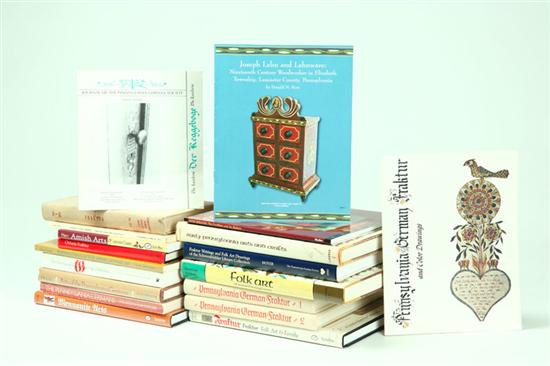 GROUP OF BOOKS ON GERMANIC ANTIQUES