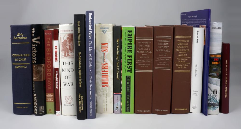 GROUP OF BOOKS ON MILITARY HISTORY: