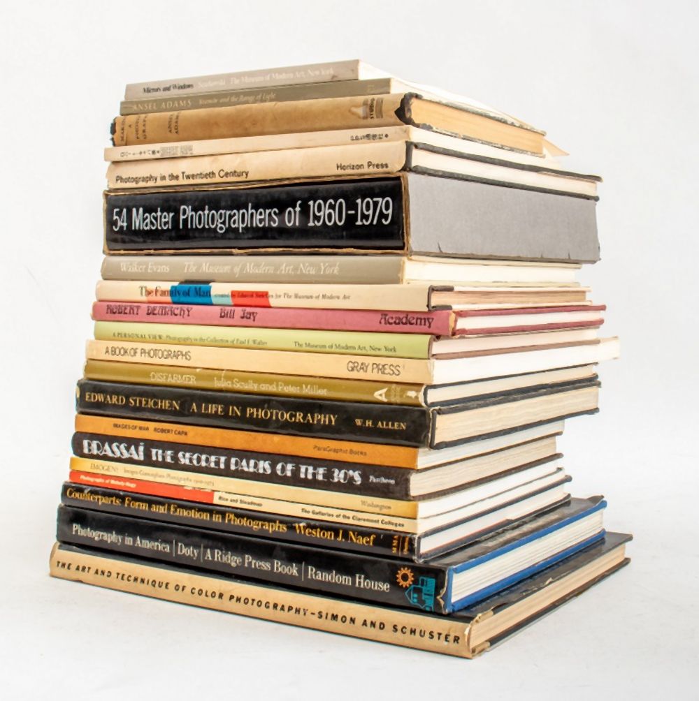 GROUP OF BOOKS ON PHOTOGRAPHY, 20