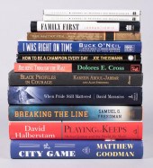 GROUP OF BOOKS ON SPORTSGROUP