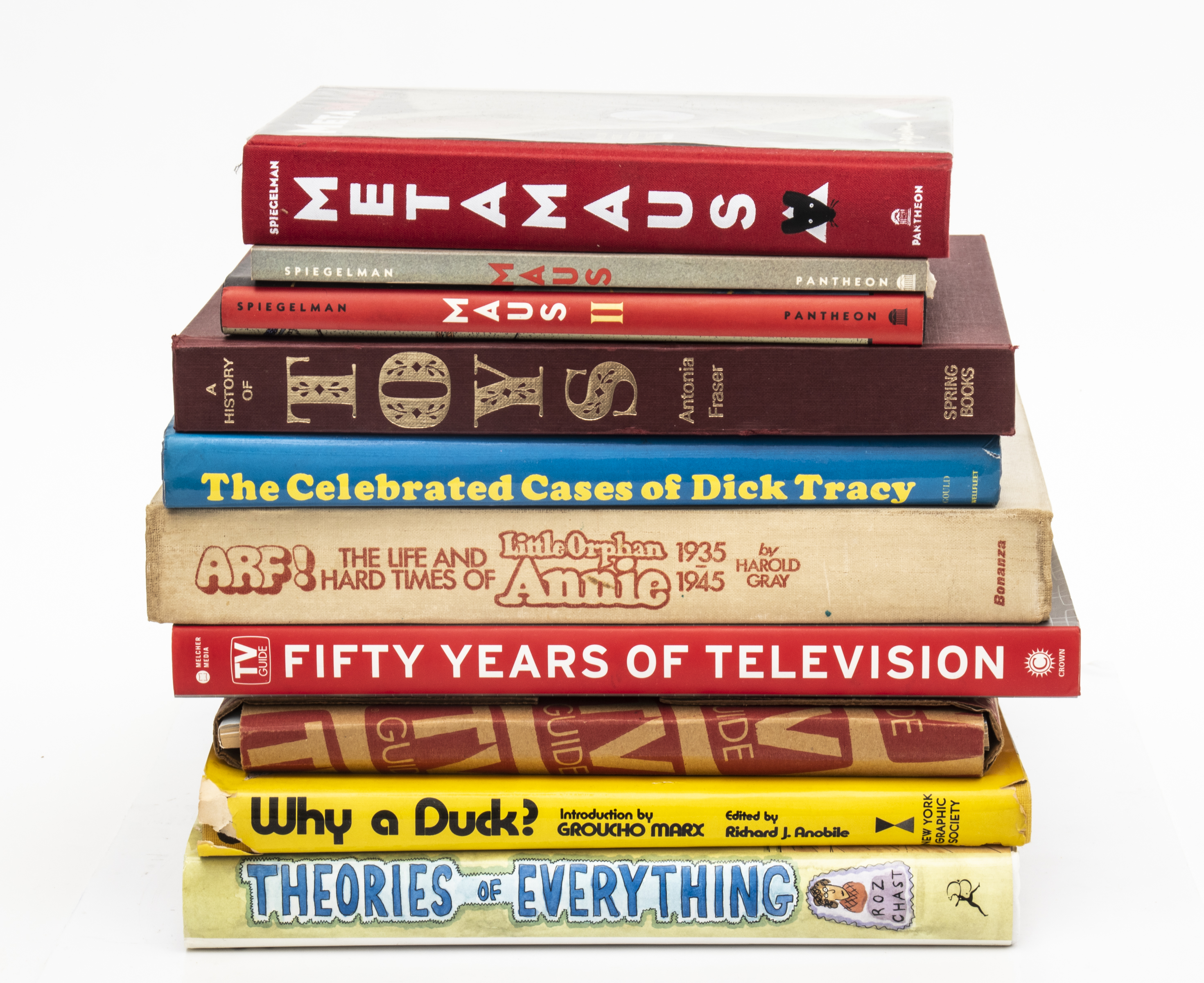 GROUP OF BOOKS ON TELEVISION AND