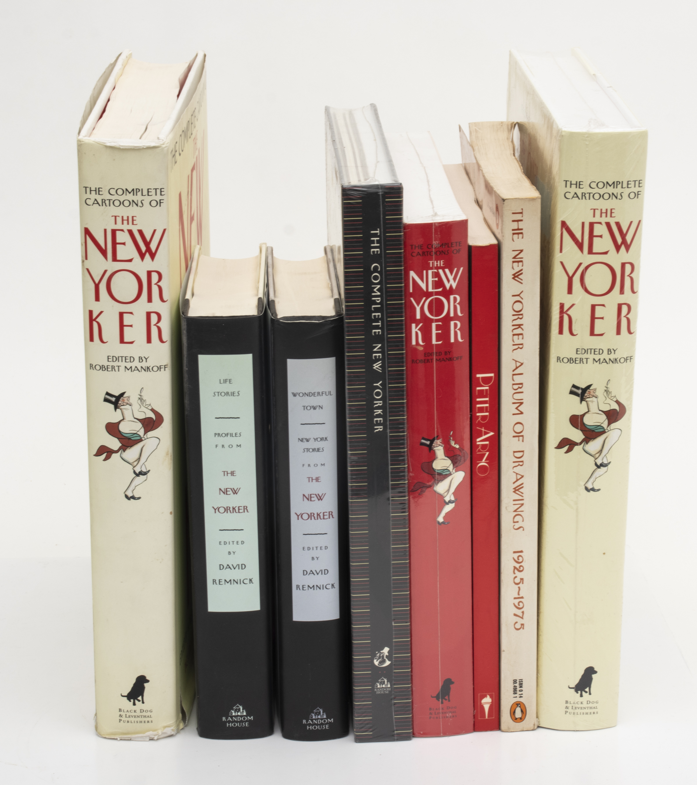GROUP OF BOOKS ON THE NEW YORKER, 8
