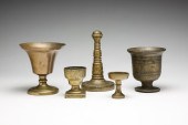 GROUP OF BRASS. European, Amer