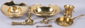 GROUP OF BRASS ITEMSGROUP OF B