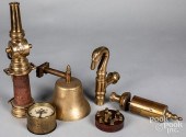 GROUP OF BRASS ITEMSGroup of b