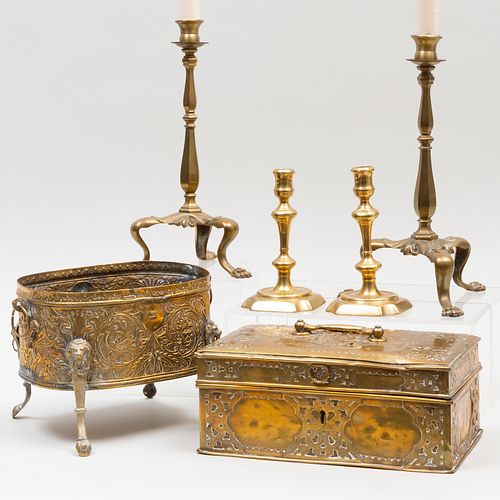 GROUP OF BRASS