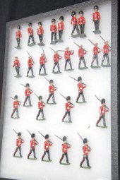 GROUP OF BRITAINS GUARDSMEN. T