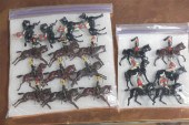 GROUP OF BRITAINS HUSSARS AND