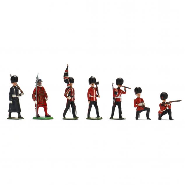 GROUP OF BRITAINS MILITARY