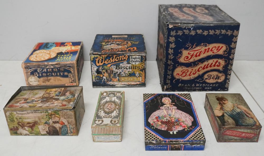 GROUP OF BRITISH BISCUIT