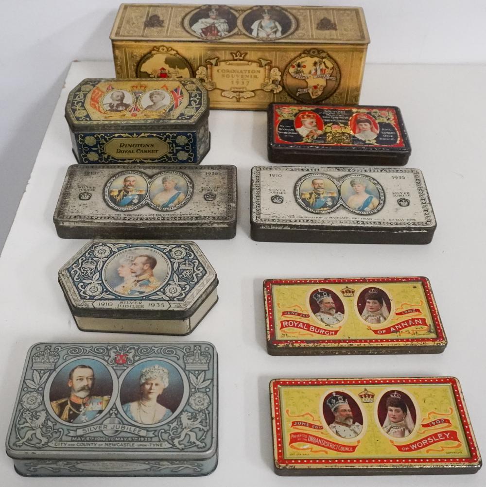GROUP OF BRITISH CORONATION