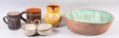 GROUP OF BRITISH STONEWARE POT
