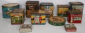 GROUP OF BRITISH TOFFEE TINSGr