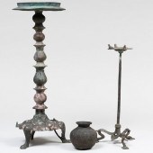 GROUP OF BRONZE ARTIFACTSInclu