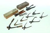 GROUP OF BULLET MOLDS.  Americ