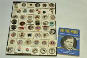 GROUP OF CAMPAIGN BUTTONS. All