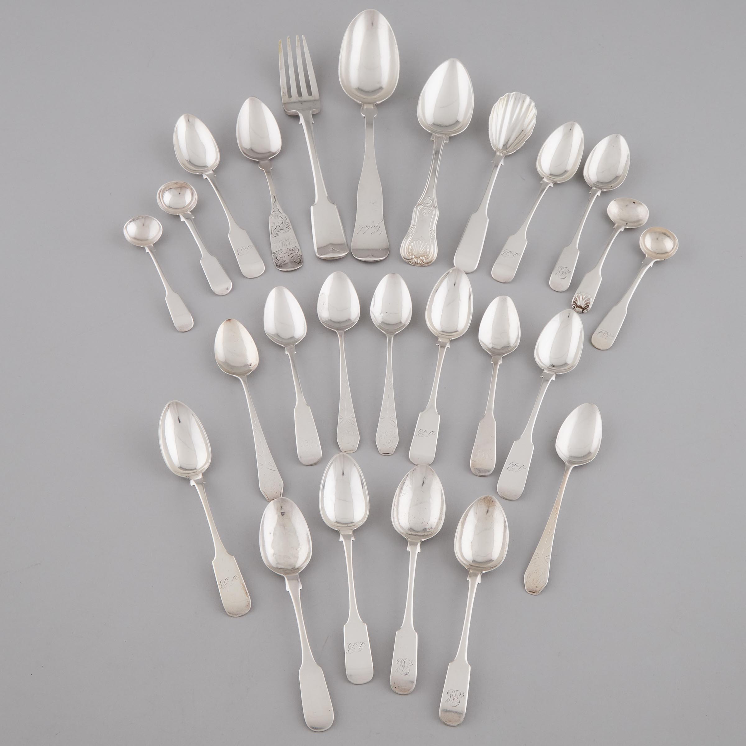 Group of Canadian Silver