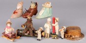GROUP OF CANDY CONTAINERS, CA.