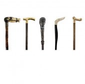 Group of Canes and Parasols To