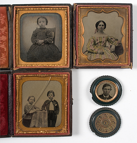 Group of Cased Images Including
