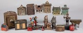 GROUP OF CAST IRON BANKSGroup