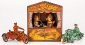 GROUP OF CAST IRON TOYSGroup o