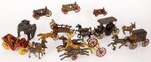 GROUP OF CAST IRON TOYSGroup o