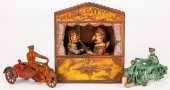 GROUP OF CAST IRON TOYSGroup o