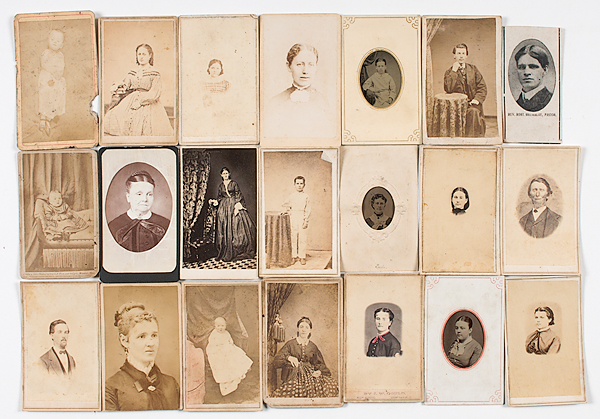 Group of CDV Albums Including