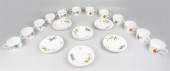 GROUP OF CERALENE LIMOGES CUPS