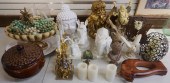 GROUP OF CERAMIC FIGURINES, ME