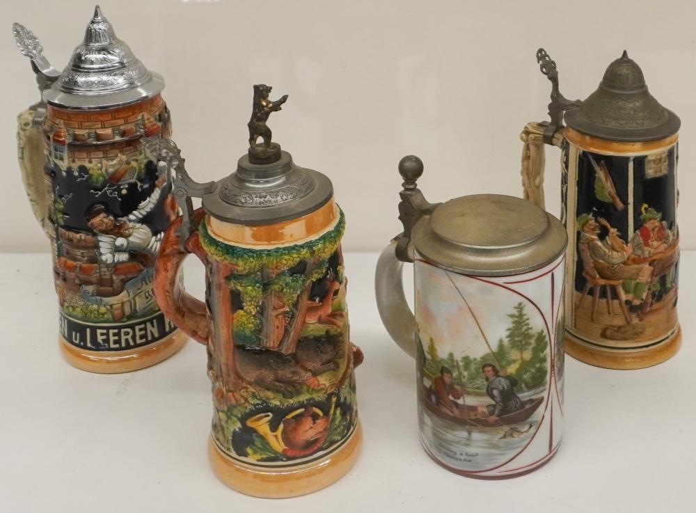 GROUP OF CERAMIC STEINSGroup of