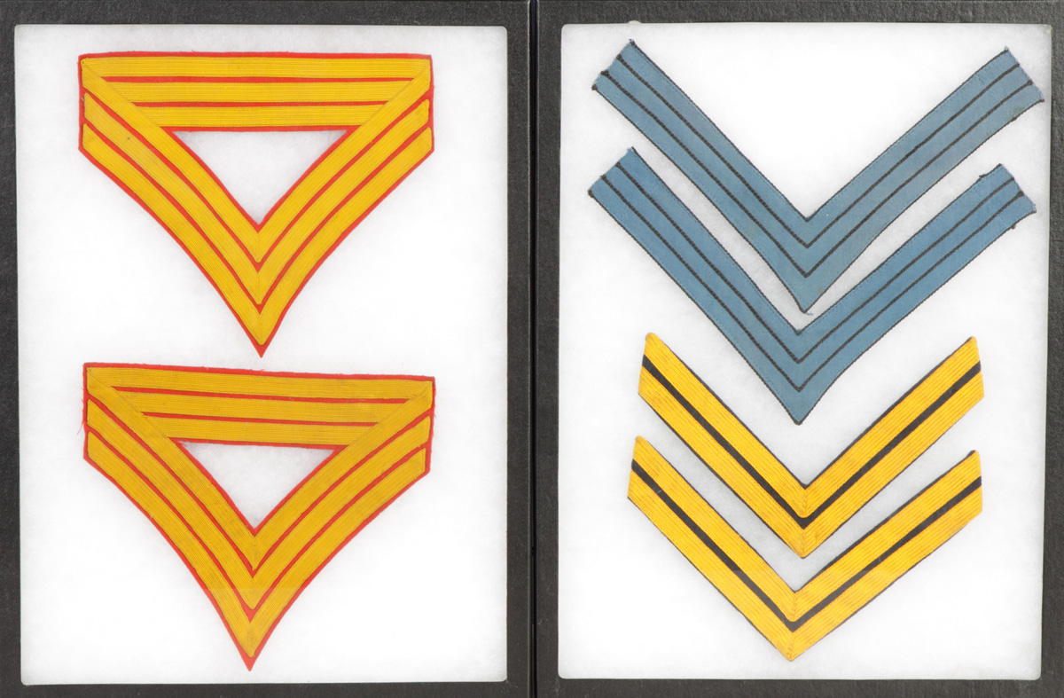 Group of Chevrons Marine Corps