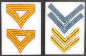 Group of Chevrons Marine Corps