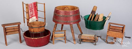 GROUP OF CHILDS TOY WASHING